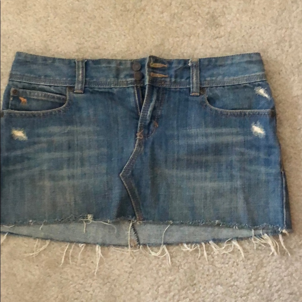 Abercrombie and Fitch denim miniskirt